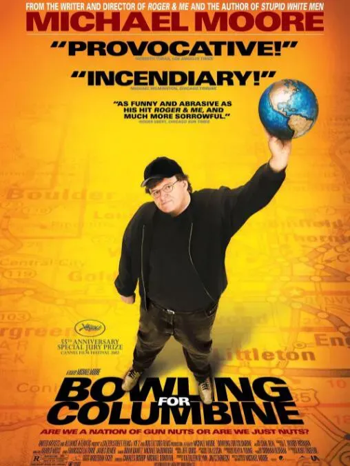 科伦拜校园事件海报 - 2002 加拿大,美国,德国纪录片