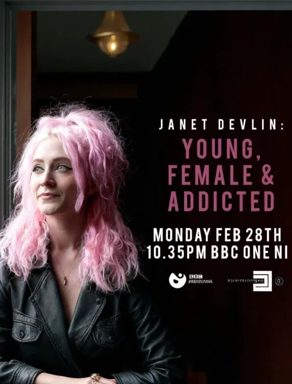 珍妮特·德夫林：年轻、女性、成瘾者海报 - 2022 英国纪录片