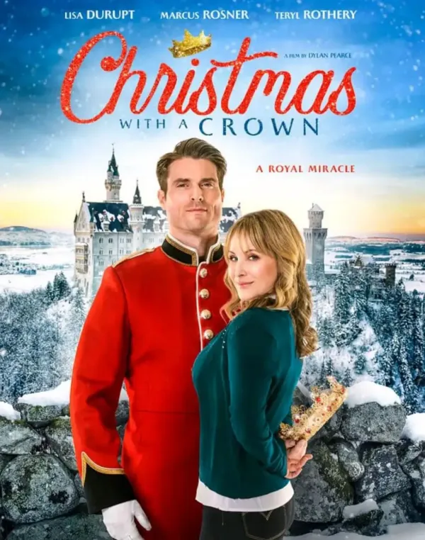 戴王冠的圣诞节海报 - 2020 美国爱情片