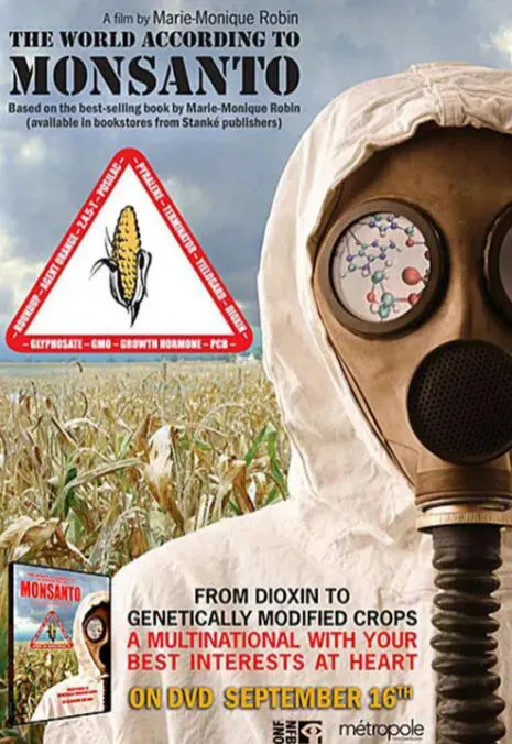 孟山都公司眼中的世界海报 - 2008 法国,加拿大,德国纪录片