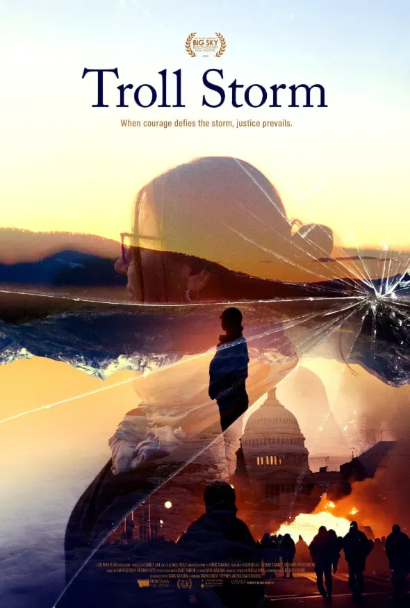 巨魔风暴海报 - 2024 美国纪录片