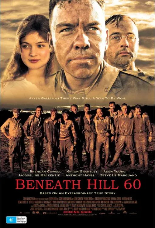 奇袭60阵地海报 - 2010 澳大利亚战争片